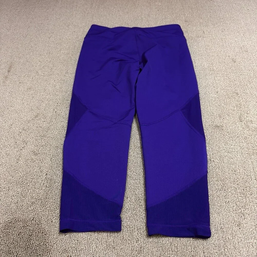 Athleta Leggings Purple Cropped Skinny Leg Women’s Size Small - Picture 9 of 11